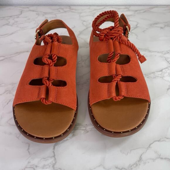 Fitflop Women Felicity Lace Up Suede Back Strap Sandal 8 - Picture 2 of 10